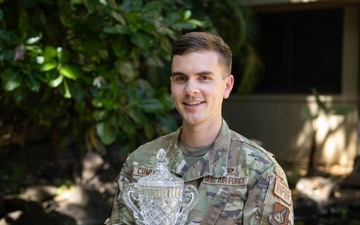 1st Lt. Colin Cummings: Multi-time air hockey champion