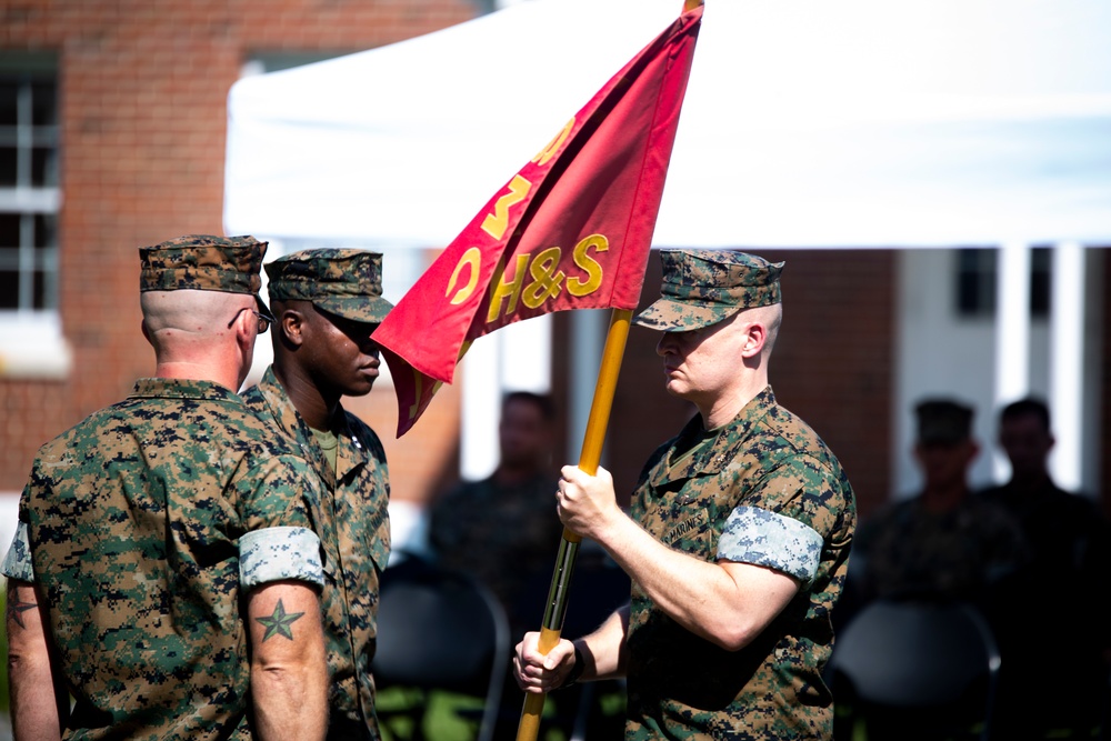 II MSB Headquarters and Service Company Change of Command