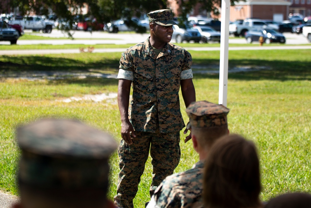 II MSB Headquarters and Service Company Change of Command