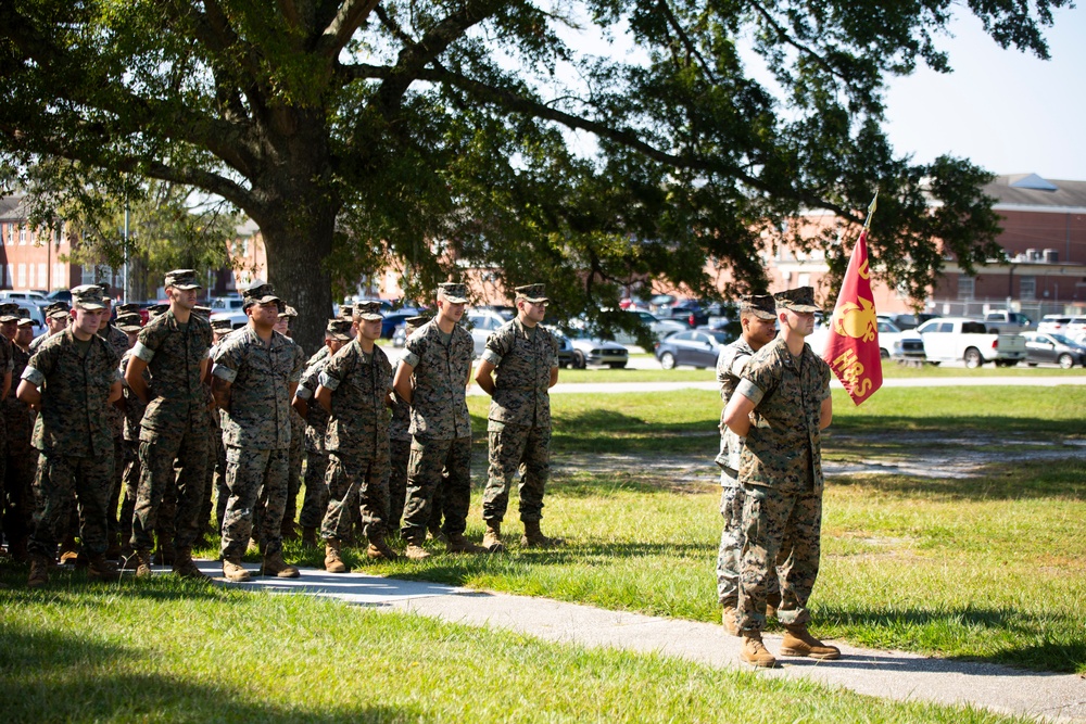 II MSB Headquarters and Service Company Change of Command