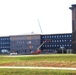 September 2024 construction operations for Fort McCoy South Barracks Project