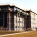 September 2024 construction operations for Fort McCoy South Barracks Project