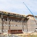 September 2024 construction operations for Fort McCoy South Barracks Project