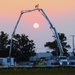 September 2024 construction operations for fiscal year 2023-funded barracks project at Fort McCoy