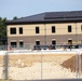 September 2024 construction operations for fiscal year 2023-funded barracks project at Fort McCoy