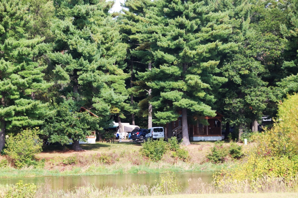 Try a 2024 fall stop at Fort McCoy’s Pine View Campground, Pine View Recreation Area