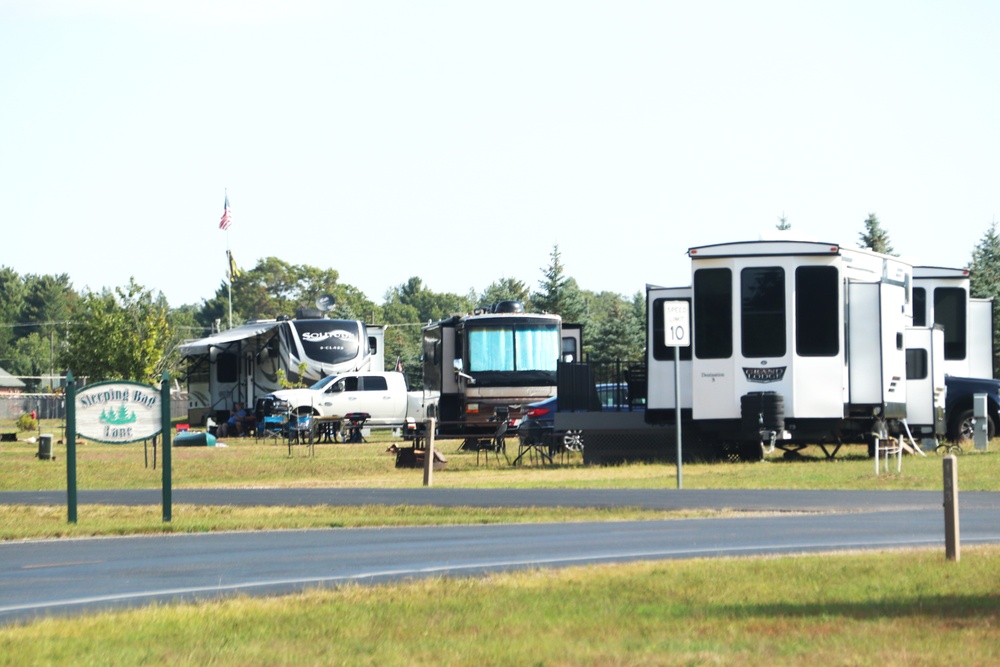 Try a 2024 fall stop at Fort McCoy’s Pine View Campground, Pine View Recreation Area