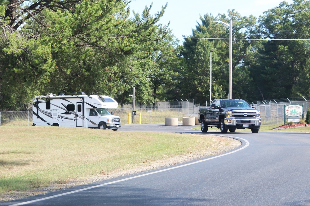 Try a 2024 fall stop at Fort McCoy’s Pine View Campground, Pine View Recreation Area