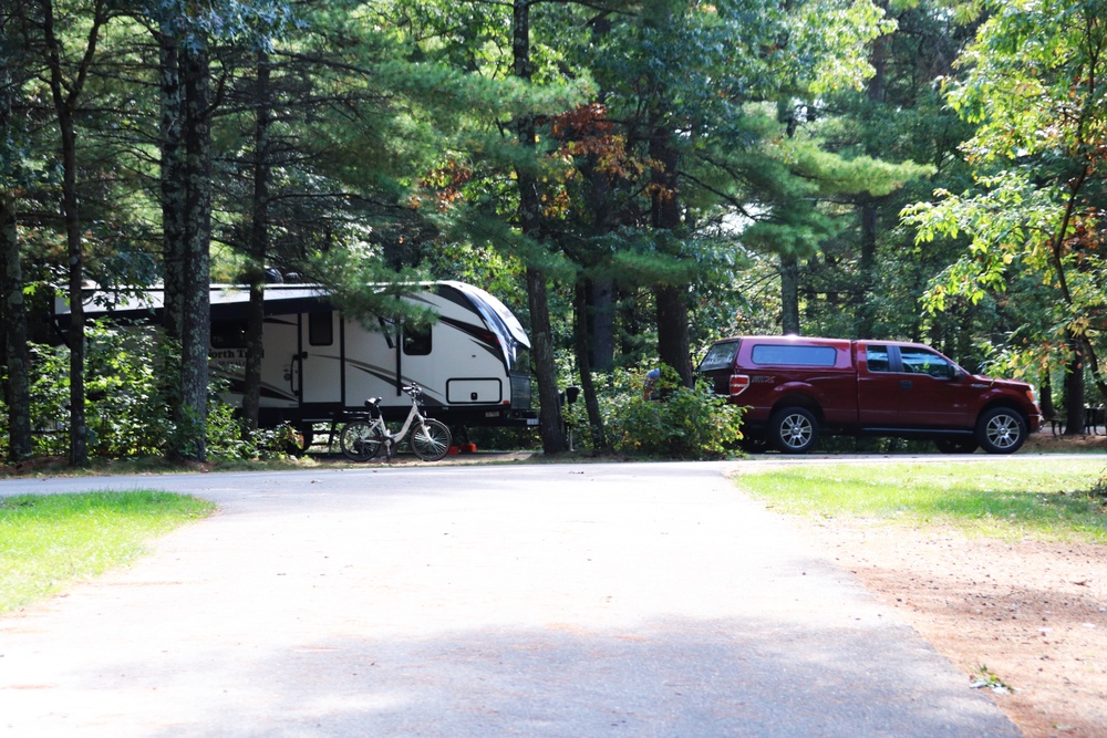 Try a 2024 fall stop at Fort McCoy’s Pine View Campground, Pine View Recreation Area