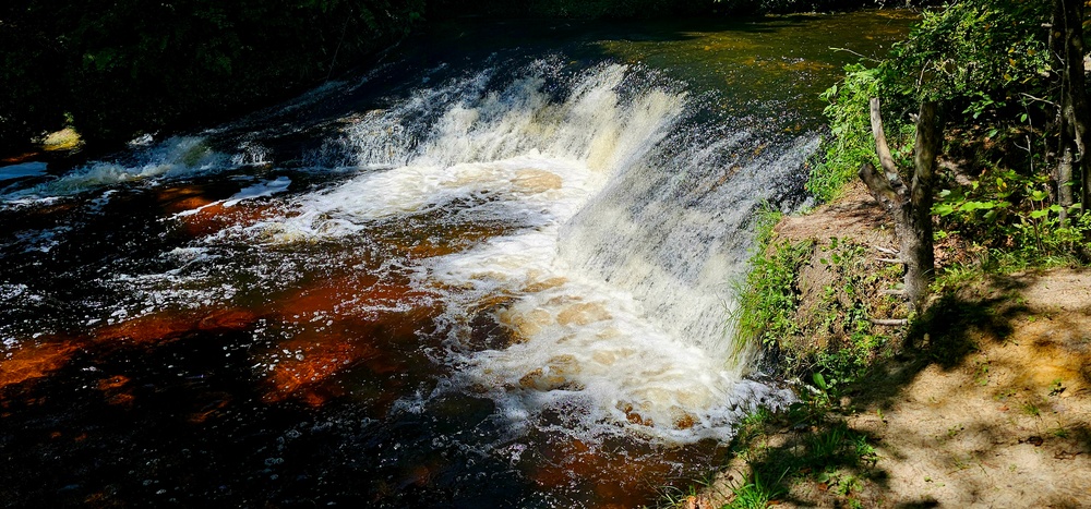 Fort McCoy's Trout Falls in Pine View Recreation Area