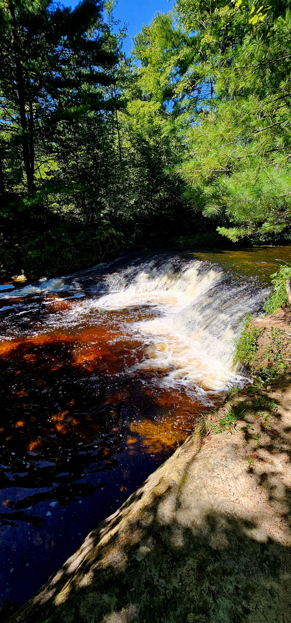 Fort McCoy's Trout Falls in Pine View Recreation Area