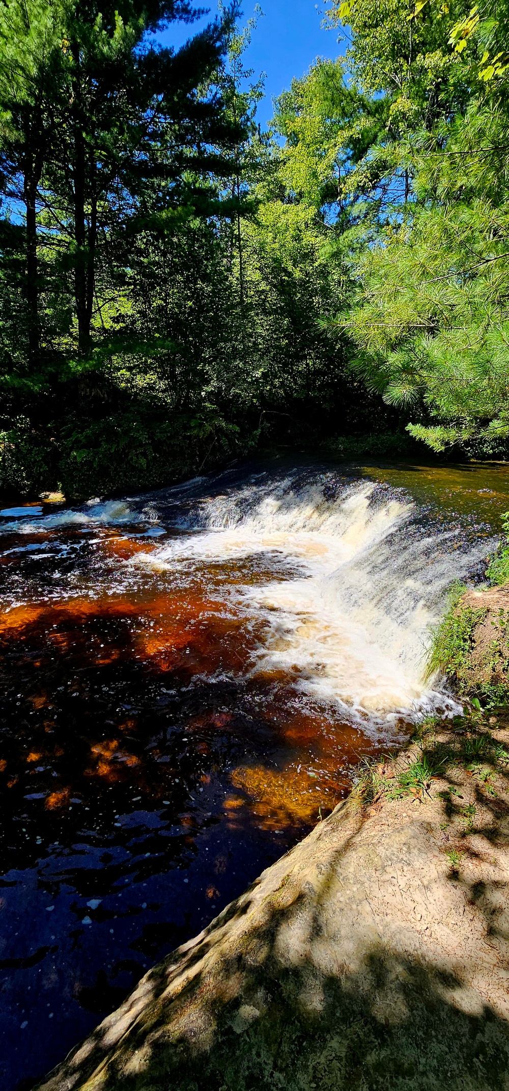 Fort McCoy's Trout Falls in Pine View Recreation Area