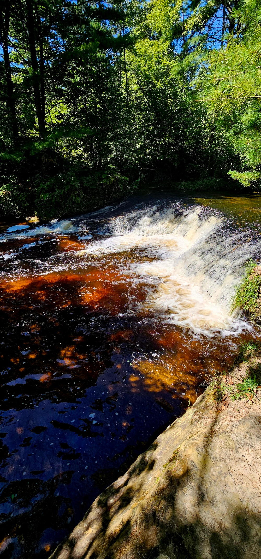 Fort McCoy's Trout Falls in Pine View Recreation Area