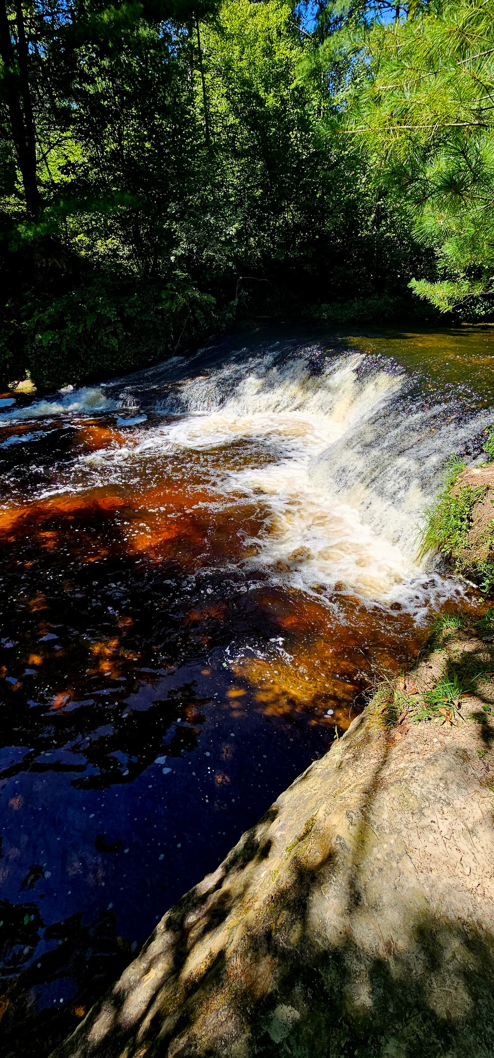 Fort McCoy's Trout Falls in Pine View Recreation Area