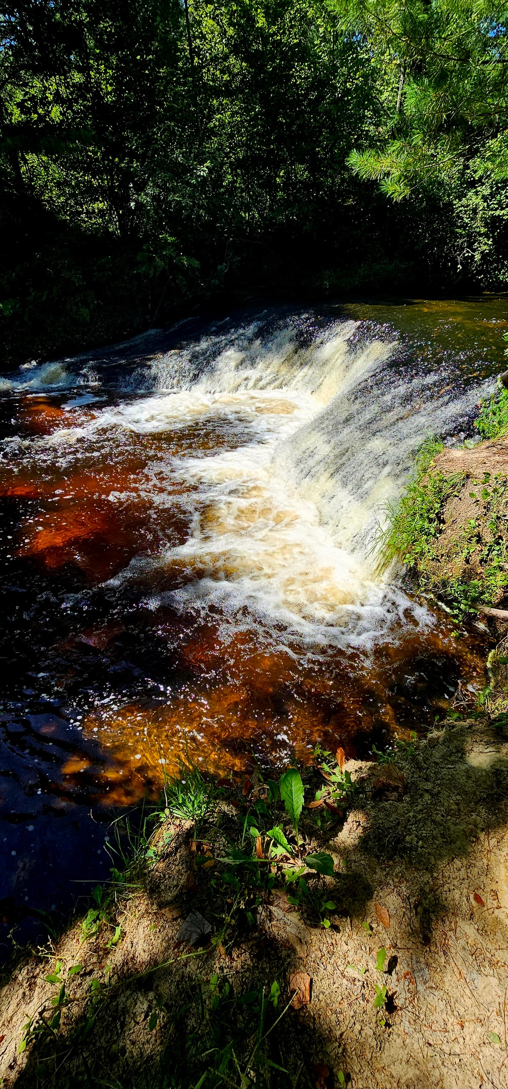 Fort McCoy's Trout Falls in Pine View Recreation Area