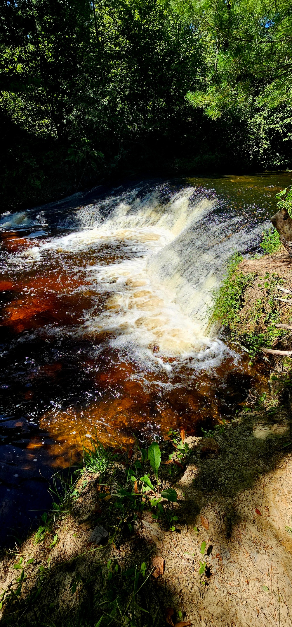 Fort McCoy's Trout Falls in Pine View Recreation Area