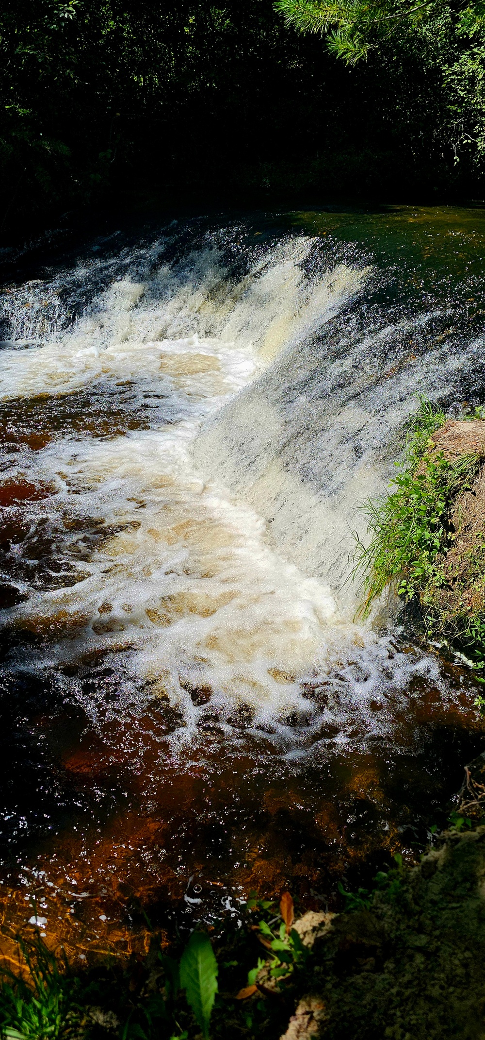 Fort McCoy's Trout Falls in Pine View Recreation Area