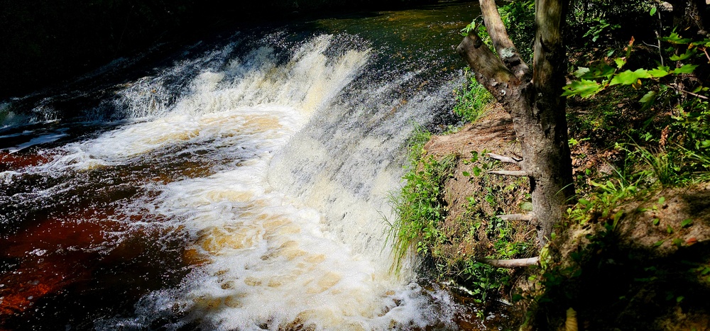 Fort McCoy's Trout Falls in Pine View Recreation Area