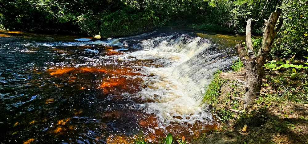 Fort McCoy's Trout Falls in Pine View Recreation Area