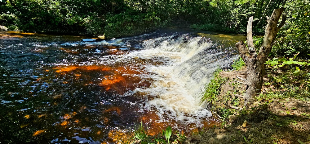 Fort McCoy's Trout Falls in Pine View Recreation Area