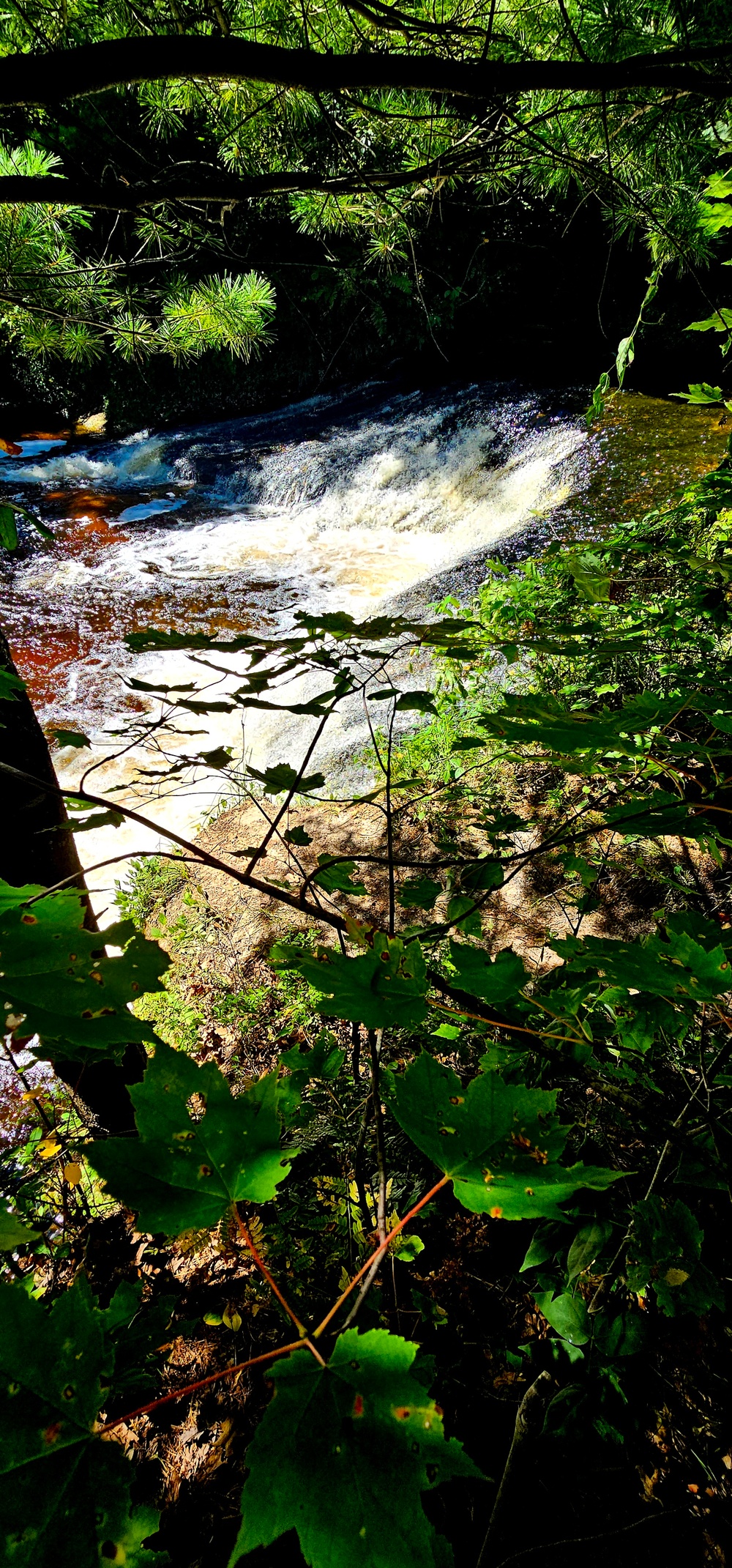 Fort McCoy's Trout Falls in Pine View Recreation Area