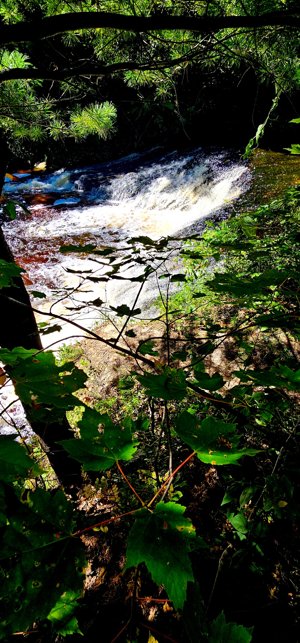 Fort McCoy's Trout Falls in Pine View Recreation Area