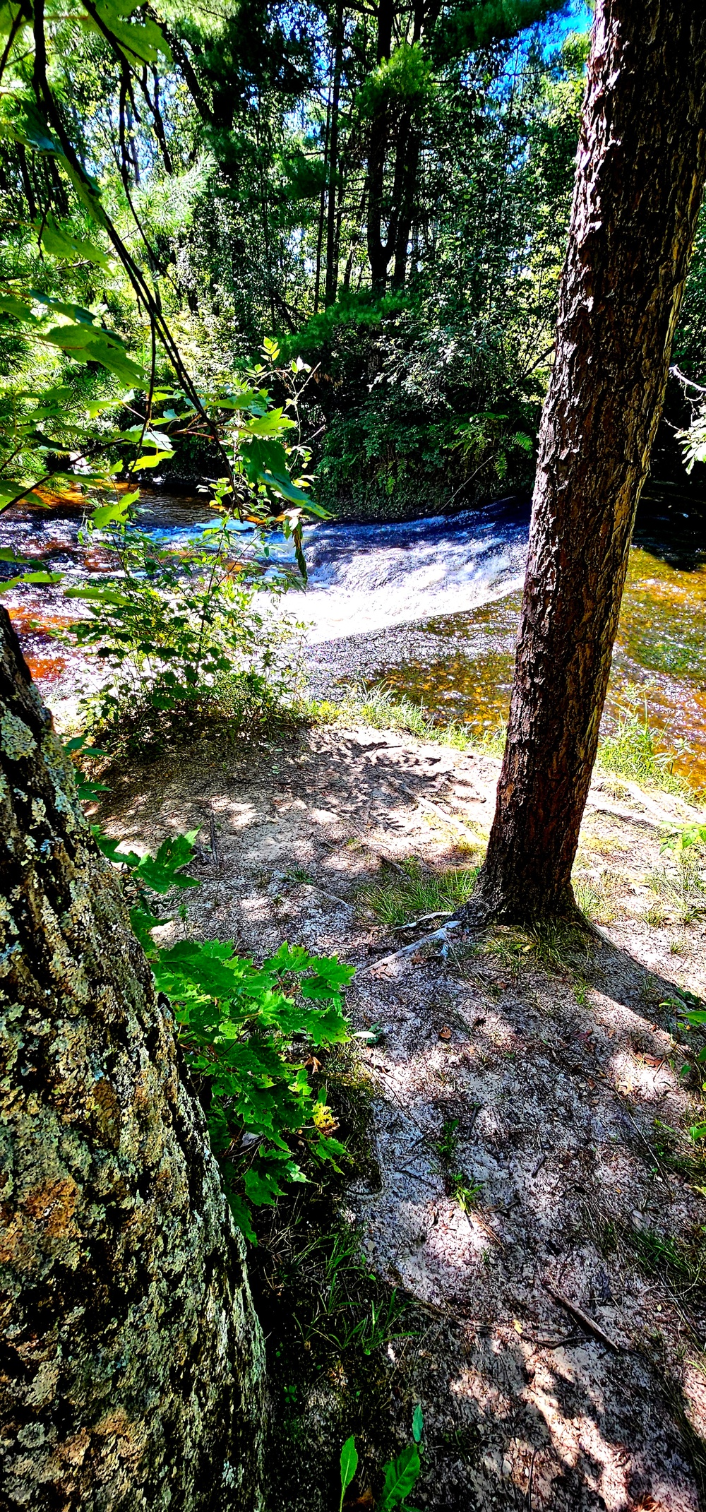 Fort McCoy's Trout Falls in Pine View Recreation Area