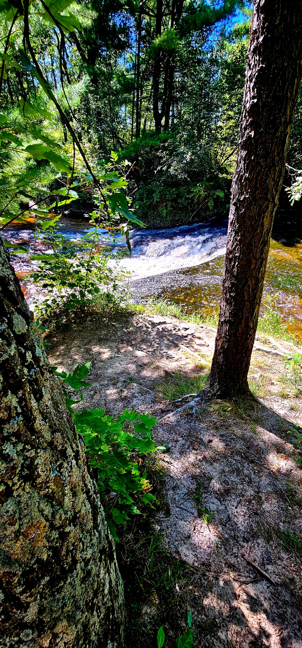 Fort McCoy's Trout Falls in Pine View Recreation Area