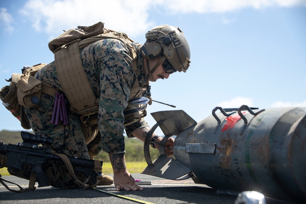 MWSS-174 trains during Gryphon Rumble