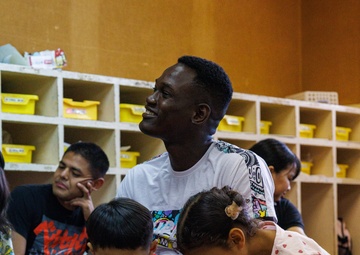 MCAS Iwakuni service members volunteer at local preschool
