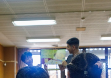 MCAS Iwakuni service members volunteer at local preschool