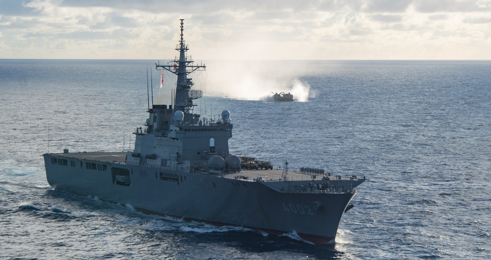 USS America (LHA 6) Participates in TRANSPORTEX with JMSDF