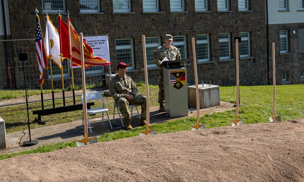 U.S. Army Garrison Rheinland-Pfalz Ground Breaking Ceremony