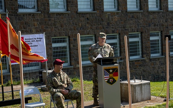 U.S. Army Garrison Rheinland-Pfalz Ground Breaking Ceremony