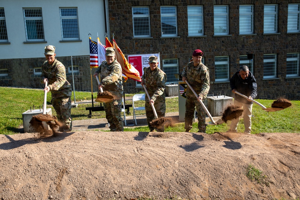 U.S. Army Garrison Rheinland-Pfalz Ground Breaking Ceremony