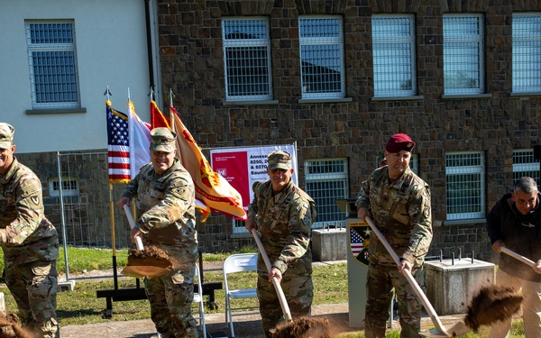 U.S. Army Garrison Rheinland-Pfalz Ground Breaking Ceremony