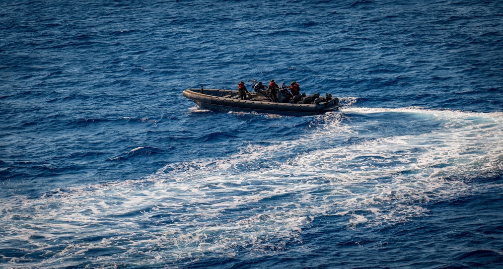 USS New York Small Boat Operations