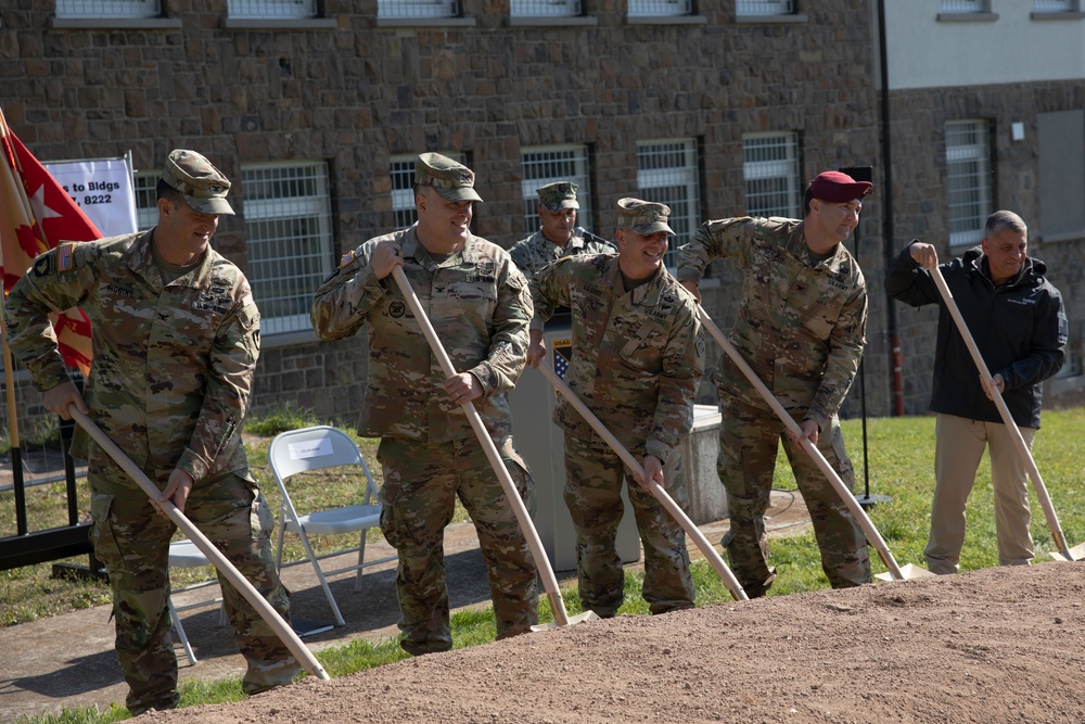 U.S. Army Garrison Rheinland-Pfalz Ground Breaking Ceremony