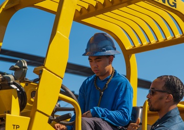 USS New York Forklift Training