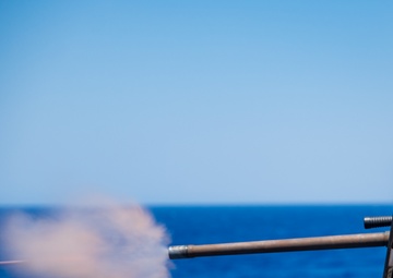 USS New York Live Fire Exercise