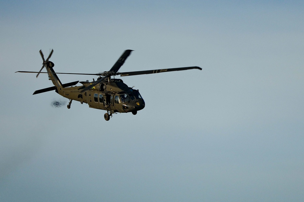 Air Cav Conducts Aerial Gunnery