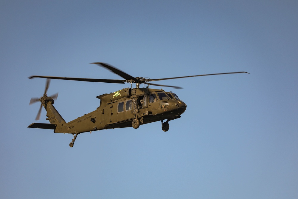 Air Cav Conducts Aerial Gunnery