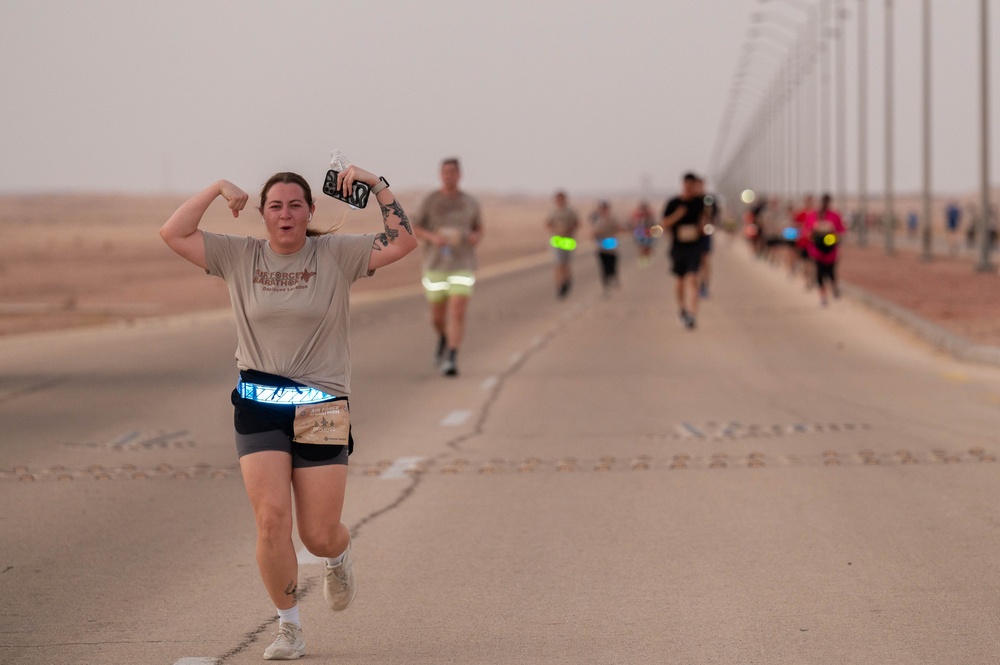 378th AEW runs the AF Marathon