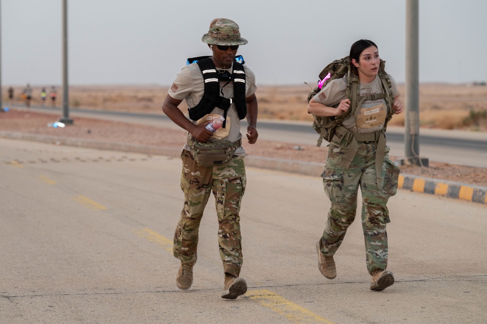 378th AEW runs the AF Marathon