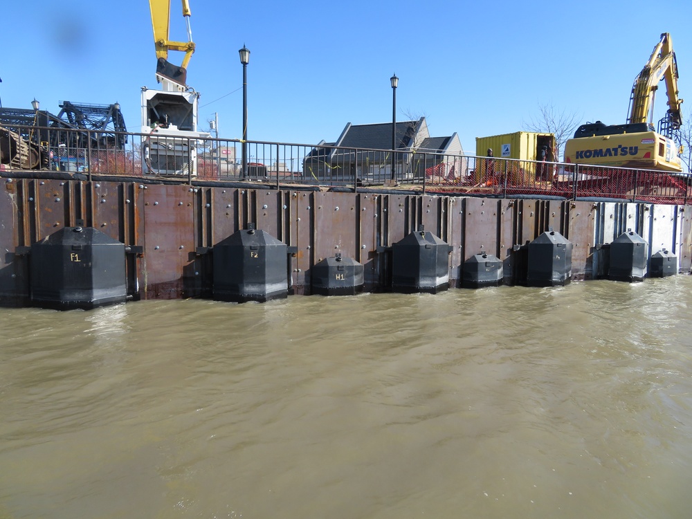 Emerald Shiner Fish Passage Demonstration Project Installation