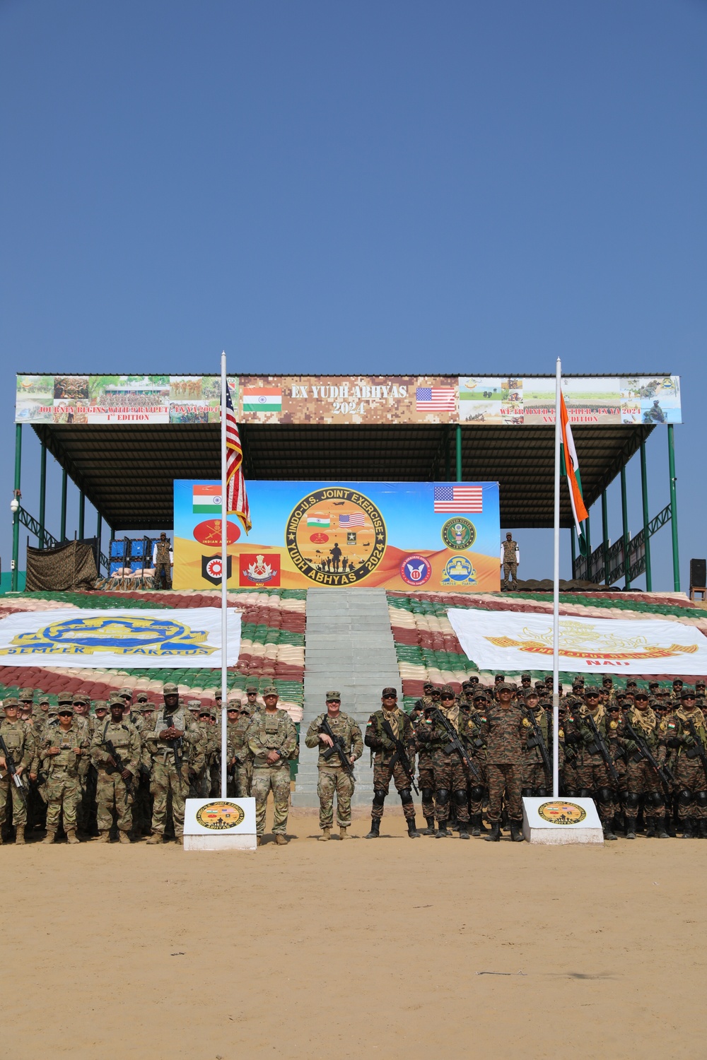 U.S. and Indian Army hold YA 24 closing ceremony U.S. and Indian Army hold YA 24 closing ceremony