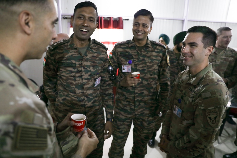 11th Airborne CG arrives at Yudh Abhyas 2024