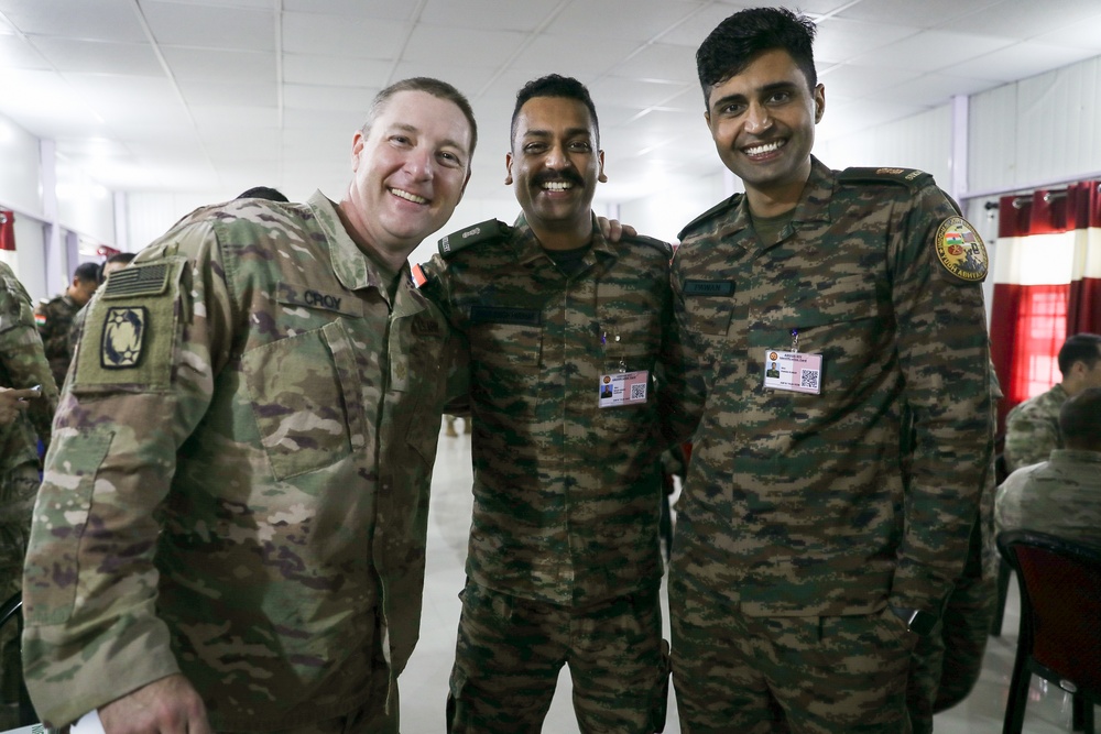 11th Airborne CG arrives at Yudh Abhyas 2024