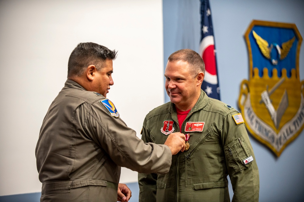 Lt. Col. Mark Robinson retires