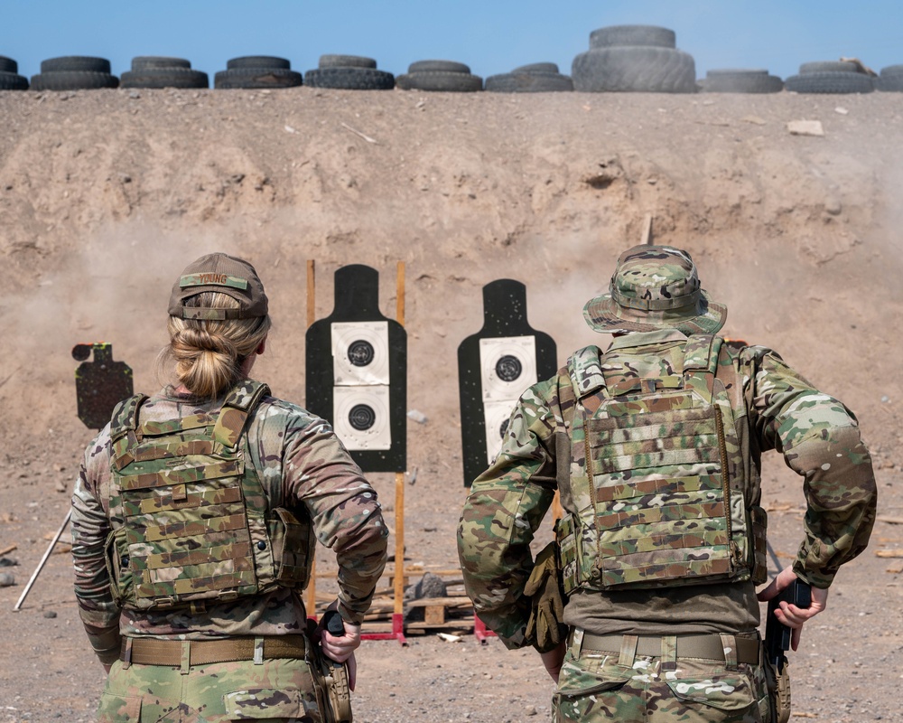 82nd ERQS maintains readiness with weapons systems training